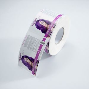 Etiquetas Adhesivas Personalizadas con Logotipo para Empaquetado de Productos, Impresión a Color, Fabricante, Venta al Por Mayor, Rollos de Etiquetas de Vinilo Impermeables - Product Image 4
