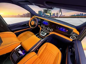 RELY-AUTO 2023 asiento de lujo para SUV británico más estilo H naranja para Vito