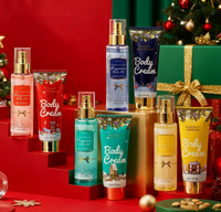 Lot en Gros de Crèmes Corporelles de Noël avec Parfums et Brumes Parfumées – Coffret Cadeau Idéal pour Soins Corporels de Luxe