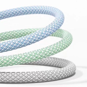 Cable de Datos para Teléfono con Cubierta de PVC y Trenzado de Nailon, Tipo C a Tipo C, 60W, Carga Rápida, 1M, Venta al Por Mayor de Fábrica, Original - Product Image 6