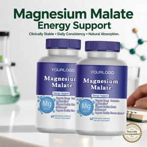 <span class=keywords><strong>อาหาร</strong></span>เสริมแมกนีเซียม 3-in-1 แมกนีเซียมไกลซิเนต แมลेट และ ซิเตรต แบบวีแกน สำหรับผู้ใหญ่ <span class=keywords><strong>อาหาร</strong></span>เพื่อสุขภาพ - Product Image 6
