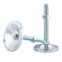 Machine industrielle en métal robuste pour meubles, pieds de nivellement, pieds réglables m30 avec Base dia 120mm