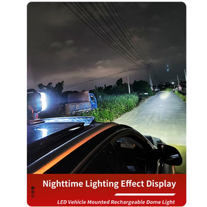 ไฟฉาย LED พกพา ควบคุมระยะไกล ไฟสปอร์ตไลท์ 12V ไฟทำงานสำหรับออฟโรด ติดตั้งบนหลังคารถยนต์ - Product Image 3