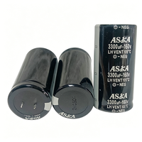 Condensateurs électrolytiques en aluminium 160V 3300UF pour le filtrage de puissance amplifiée audio, les circuits d'éclairage PLC