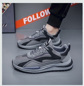 รองเท้ากีฬาผู้ชาย Zapatos 2024 รุ่นสปริง/ออทั่ม 2024 ใหม่ ผ้าตาข่าย กันน้ำ กันลื่น น้ำหนักเบา ระบายอากาศดี แฟชั่นทันสมัย - Product Image 3