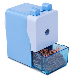 3 Colors Custom <b>Pencil</b> Sharpener Handheld Practical Desktop Sharpener <b>for</b> Kids Students <b>School</b> - Product Image 2