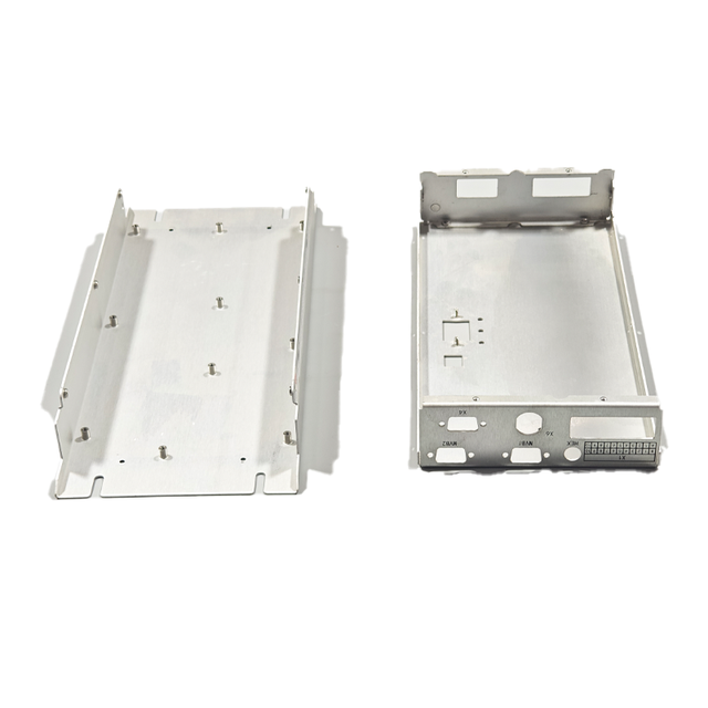 Metal Hifi Audio Amplifier Electric Enclosure Customized Anodized Aluminum Extrusion Split Electronic Amplifier Housing