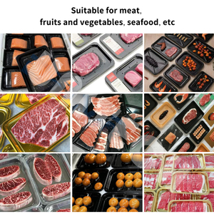 Pembentuk Bata, Beras, Teh, Kacang-kacangan, Ikan, Makanan Laut, Buah-buahan, Daging, Sosis, Daging Sapi, Keju, Nampan Makanan, Kulit, Pengemasan Vakum, Mesin Pengemas, Penyegel - Product Image 2