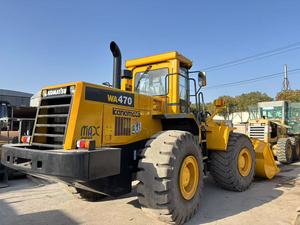 Cargadores japoneses usados Komatsu 470 Cargadora de ruedas Cargadora original japonesa Komatsu usada a la Wa470-3 - Product Image 3