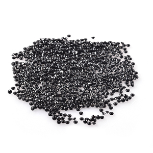 Spinelles rondes en pierre naturelle noire, 1mm 2mm 1.5mm, prix au choix, vente en gros - Product Image 3