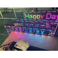 Pantalla LED P10 de 10 mm a Todo Color, Control por Aplicación de Smartphone, Tablero de Mensajes Programable para Ascensor, Texto Desplazable, Multi-idioma