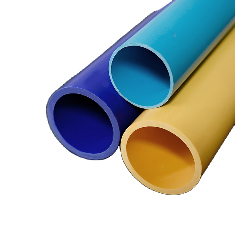 pvc pipe 10cm long China made low price good quality pvc plastic pipe plastic tube