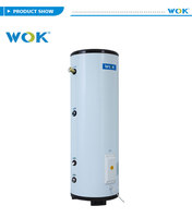 WOK 200l 260l 300l réservoir d'eau à pression pour chauffage domestique système fendu pour pologne allemagne cylindre d'eau en acier inoxydable