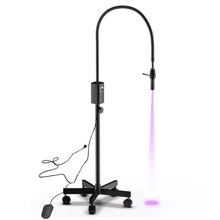 Professional UV LED Eyelash Extension Lamp System 2S Fast Curing UV Lash Glue Light Adjustable UV Lash Lamp for Salon