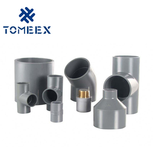 Sản Xuất Tại Trung Quốc Phụ Kiện Đường Ống Vật Liệu Ống Cấp Nước Liên Minh ASTM Pvc SCH 80 Dùng Cho Cấp Nước - Product Image 4