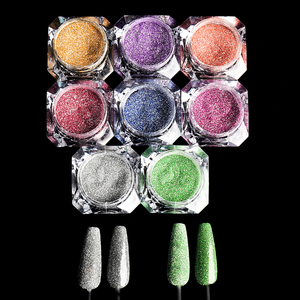 زخارف لامعة مرصعة بالماس لفن الأظافر بلمعان أظافر من الغبار صبغات الفن - Product Image 5