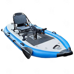 Kayak personnalisé avec pédales, canoë gonflable professionnel pour la pêche en mer avec siège EJ-FB03, kayak détachable EJ-FB03 - Product Image 4