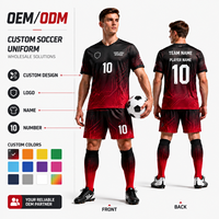 Maillot de football rétro respirant personnalisé pour joueur, version club, short de football 100 % respirant, le plus vendu de l'été