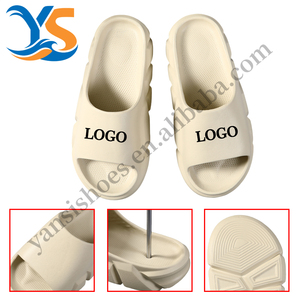 Claquettes personnalisées OEM/ODM avec logo pour hommes, claquettes de sport personnalisées avec logo personnel pour femmes, claquettes en EVA - Product Image 2