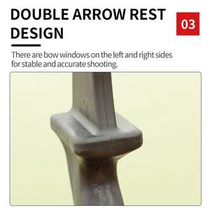 Tir à l'arc Takedown arc classique et flèche ensemble CS jeu de tir arc débutant droite gauche Riser équipement de pratique de chasse - Product Image 4