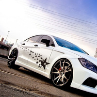 Autocollant de voiture imperméable en vinyle brillant, décalcomanies de carrosserie, anti-rayures, protection UV, décoration adaptée pour BMW Toyota Honda