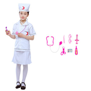 زي طبيب وممرضة للأطفال الأفضل صنعًا ، زي لعبة التظاهر ، زي زي عيد هالوين الوظيفي للأطفال - Product Image 4