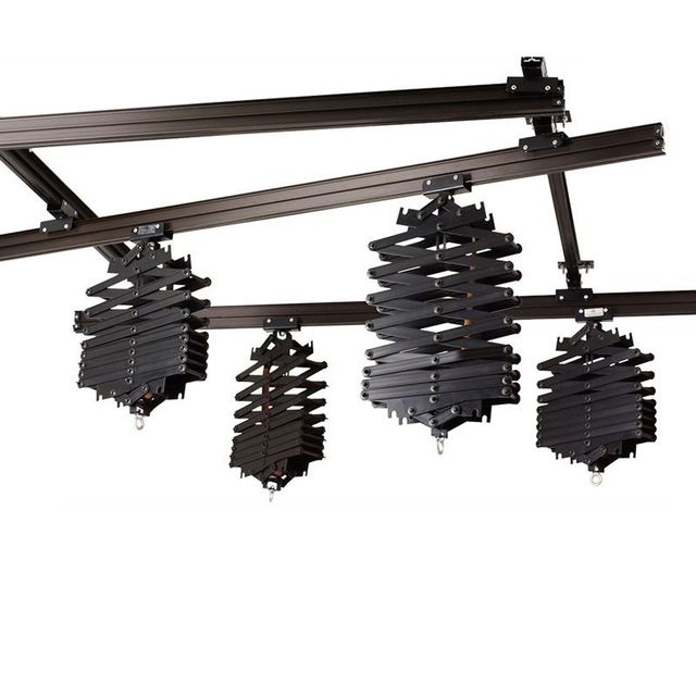 Professional Studio Film Making Lighting Rail System with Pantograph Ceiling Rail Track System for Photo Studio Lighting