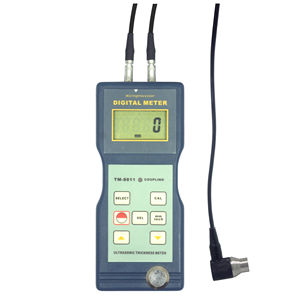 सस्ते कीमत अल्ट्रासोनिक मोटाई गेज धातु मोटाई गेज TM-8811 1.2 ~ 200 mm - Product Image 1