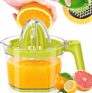 Presse-agrumes manuel en plastique très vendu, presse-agrumes portable pour fruits - Product Image 1