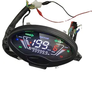 WAVE125 compteur de vitesse de moto km odomètre panneau échantillon LED disponible