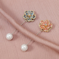 Nouvel arrivage broche pétale vintage personnalisée broche un mot broche personnalisée broche manteau pull costume broche femme bijoux