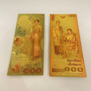<span class=keywords><strong>ธนบัตร</strong></span>ไทยดีไซน์ใหม่ 50 <span class=keywords><strong>100</strong></span> 1000 <span class=keywords><strong>บาท</strong></span> ชุบทอง 24K แบบฟอยล์เคลือบสองด้าน ของที่ระลึกสำหรับงานอีเว้นท์ ปาร์ตี้ ของสะสม ของขวัญ - Product Image 6