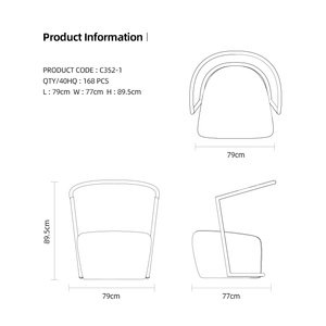 أرتي حديقة أثاث الروطان طقم شرفة حبل الترفيه المنسوجة كرسي ذراع الفناء لفيلا - Product Image 4