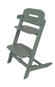 Chaise haute pour bébé en bois, chaise haute réglable en 8 positions, siège et repose-pieds réglables sans outils, mécanisme caché - Product Image 4