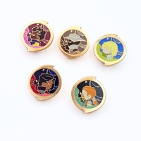 Nouveau design d'insigne logo personnalisé décoration en métal OEM insignes de broche de revers épingles en émail de haute qualité épingles pour animaux