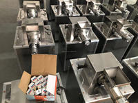 Machine automatique de fabrication de pâtes macaronis Tube creux Nouilles formant Spaghetti Extrudeuse Pâte à pâtes Pétrissage Acier inoxydable