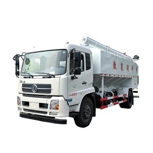 Camión de Alimentación Dongfeng de 12 Toneladas, Camión de Alimentación Autopropulsado para Granjas Avícolas - Product Image 3