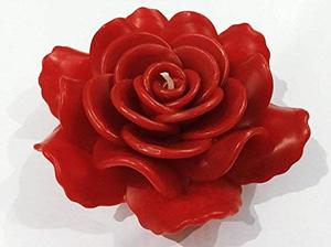 Floating Rose Petals Flower <strong>Candle</strong> Hand Poured Wax Rose Scent <strong>Small</strong> <strong>Candles</strong> for Home Decor - Product Image 2