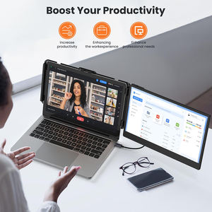 Nouvel écran portable double S1 tendance, 14 pouces, FHD 1080P, écran IPS, extension d'écran pour ordinateur portable, compatible avec les systèmes d'exploitation <span class=keywords><strong>Mac</strong></span> <span class=keywords><strong>et</strong></span> Windows - Product Image 4