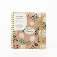 Agenda personnalisé à couverture rigide, journal quotidien, hebdomadaire, mensuel, annuel, design personnalisé, format sur mesure, reliure spirale, cadeau