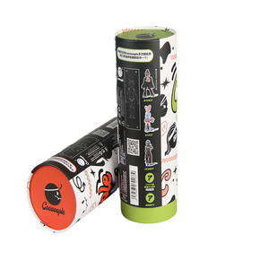 Tubo di Carta Cilindrico Personalizzato per Confezioni di Giocattoli |   Scatola Tubolare in Cartone Ecologico per Conservazione Giocattoli con Stampa Logo OEM - Product Image 4