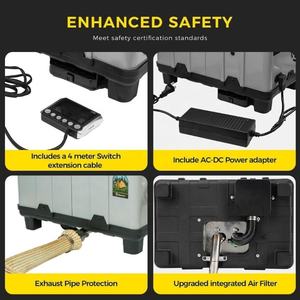 Chauffage diesel de stationnement pour <span class=keywords><strong>voitures</strong></span>, camions, camping-cars, tentes, garages, maisons, plateau adaptatif, AC110V DC12V 24V 5KW 8KW TOOLBOX - Product Image 6