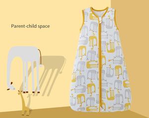 Primavera y verano, suministros para bebés recién nacidos, estampado de dibujos animados, edredón infantil antipatadas, saco de dormir de algodón para bebés - Product Image 3