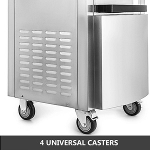 Almacén DE LA UE con una pérdida de 1,6 galones * 2 Máquina comercial de helados máquina de helados de servicio suave - Product Image 4