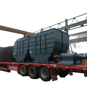 Industrial Centrifugal Fan 200kW-1400kW Steel Blade For Induced Draft Dust Removal Booster Fan With Durable Motor