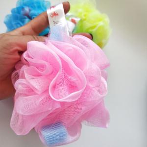 Boules de bain colorées, éponges de bain, fleurs de bain - 1 yuan la pièce en gros, 1 yuan par stand - Product Image 2