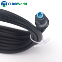 OEM M6 Mini Cable Enchufe 2 3 4 5 6 Pin IP65 IP66 IP67 IP68 DC Producto Inteligente Bicicleta Eléctrica Conector Impermeable