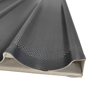 <span class=keywords><strong>40x60</strong></span> cm aluminio antiadherente francés Baguette pan <span class=keywords><strong>bandejas</strong></span> para hornear 4 ranuras perforadas horno <span class=keywords><strong>de</strong></span> <span class=keywords><strong>panadería</strong></span> molde para hornear con Material <span class=keywords><strong>de</strong></span> acero - Product Image 3