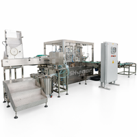 Machine de remplissage automatique de parfum en petites bouteilles, contrôlée par PLC, haute précision, pour cosmétiques, produits chimiques et flacons