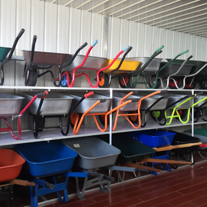 รถเข็นล้อยางสำหรับงานหนัก ผลิตจากพลาสติกอุตสาหกรรมและโครงสร้างโลหะ - Product Image 6